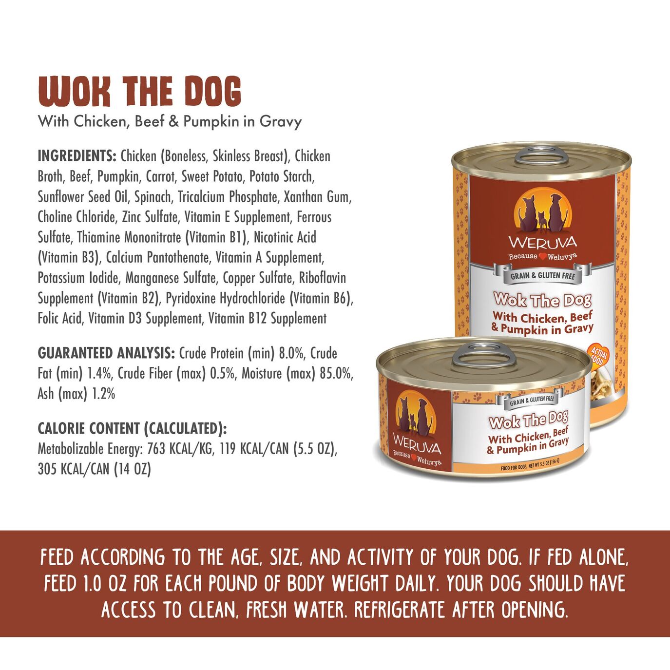 Weruva Wok The Dog For Dogs 12 Pack