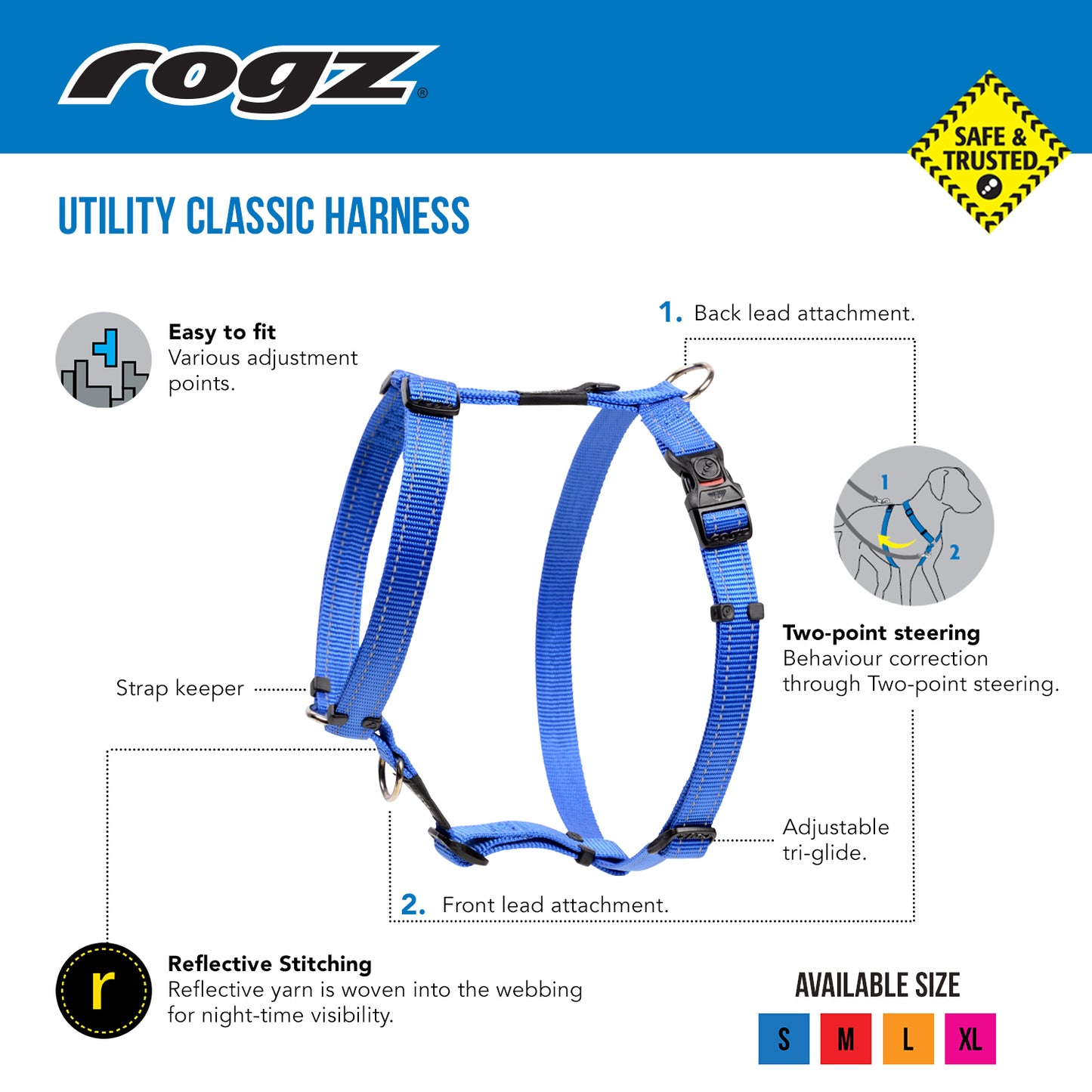 Rogz Utility Classic harness
