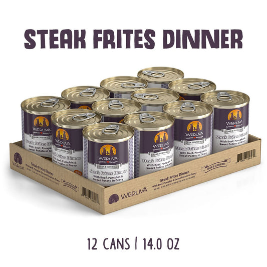 Weruva Steak Frites For Dogs 12 pack
