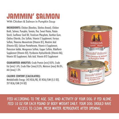 Weruva Jammin' Salmon For Dogs