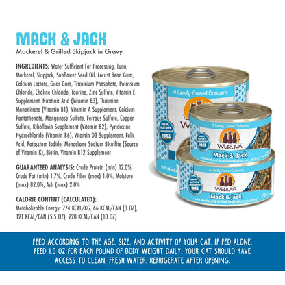 Weruva Mack and Jack For Cats