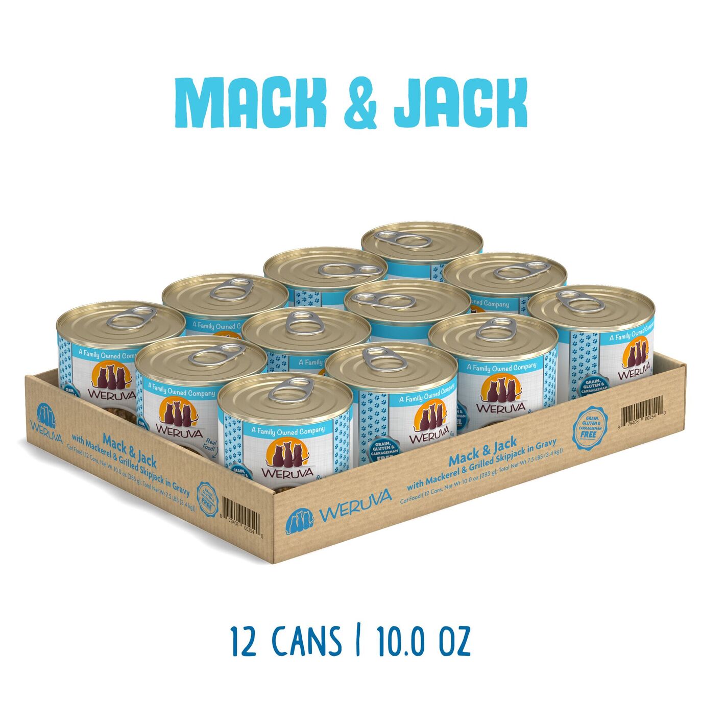 Weruva Mack and Jack For Cats 12 Pack