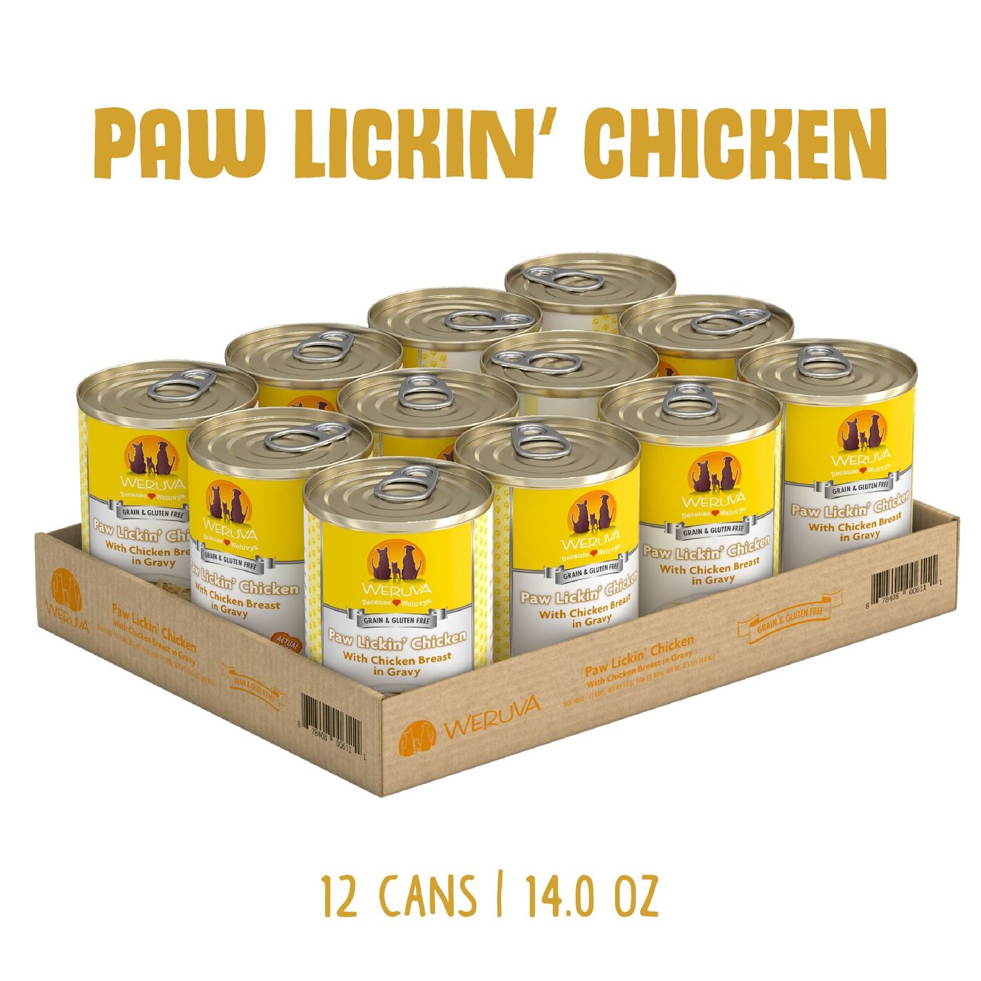 Weruva Paw Lickin' Chicken For Dogs 12 Pack
