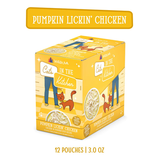 Weruva Pumpkin Lickin' Chicken For Cats 12 Pack