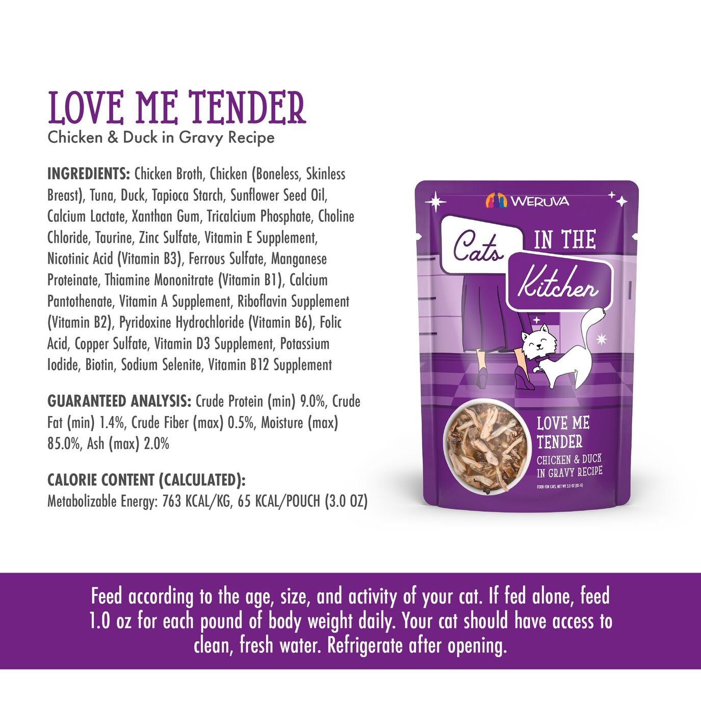 Weruva Love Me Tender For Cats 12 Pack