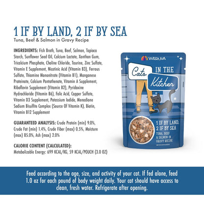 Weruva 1 If By Land, 2 If By Sea For Cats