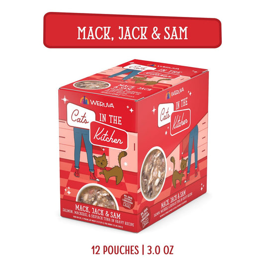 Weruva Mack, Jack And Sam For Cats 12 Pack