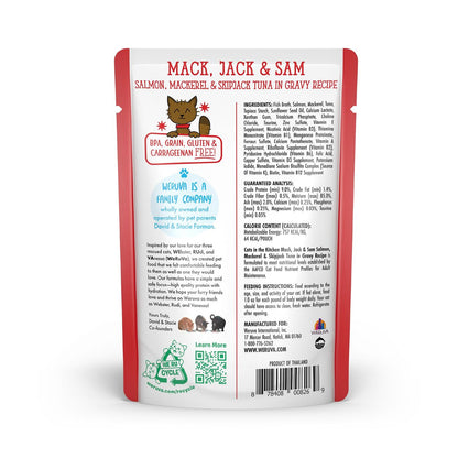 Weruva Mack, Jack And Sam For Cats