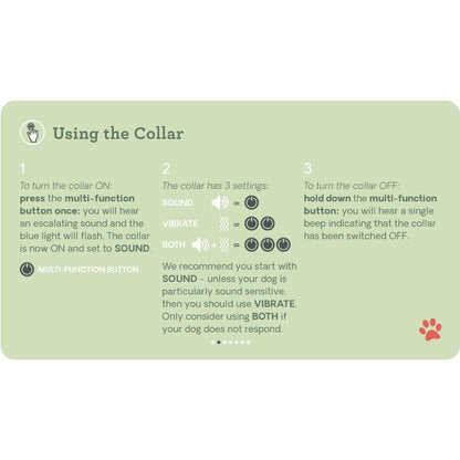 Company Of Animals - Pavlov Digital No Bark Collar