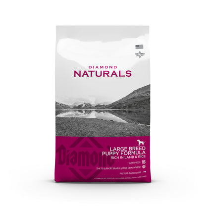 Diamond Naturals Large Breed Puppy Formula Lamb and Rice
