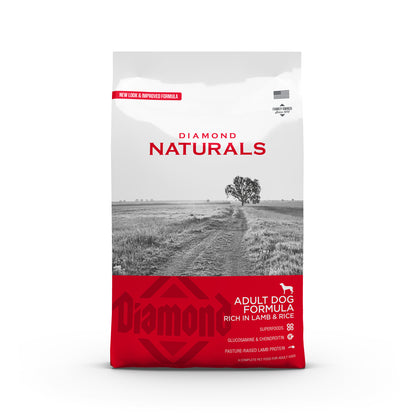 Diamond Naturals Adult Dog Formula Lamb and Rice
