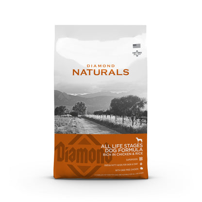 Diamond Naturals All Life Stages Dog Formula Chicken and Rice
