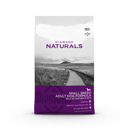 Diamond Naturals Small Breed Adult Dog Formula Chicken and Rice