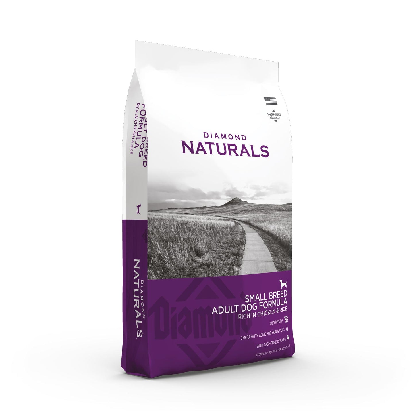 Diamond Naturals Small Breed Adult Dog Formula Chicken and Rice