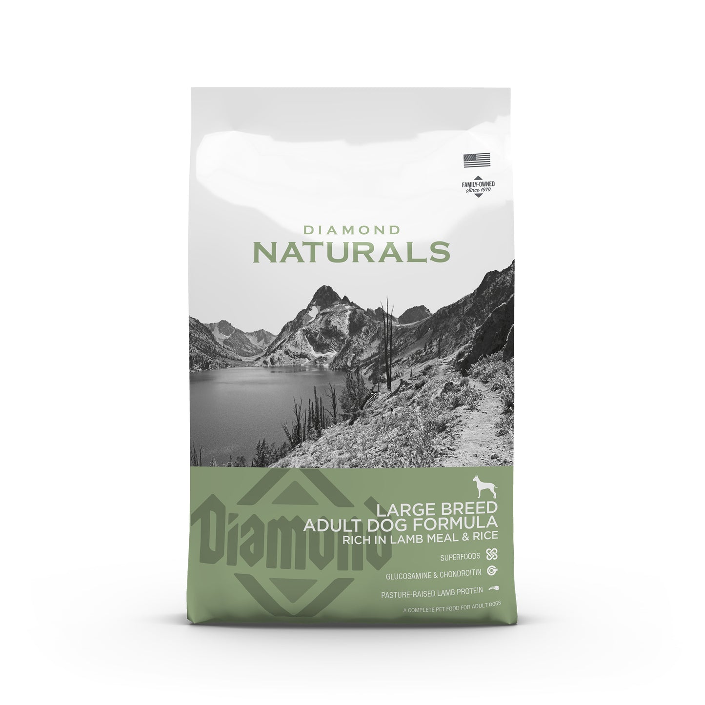 Diamond Naturals Large Breed Adult Dog Formula Lamb Meal and Rice