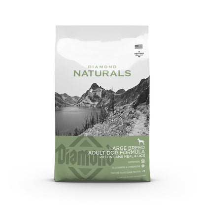 Diamond Naturals Large Breed Adult Dog Formula Lamb Meal and Rice