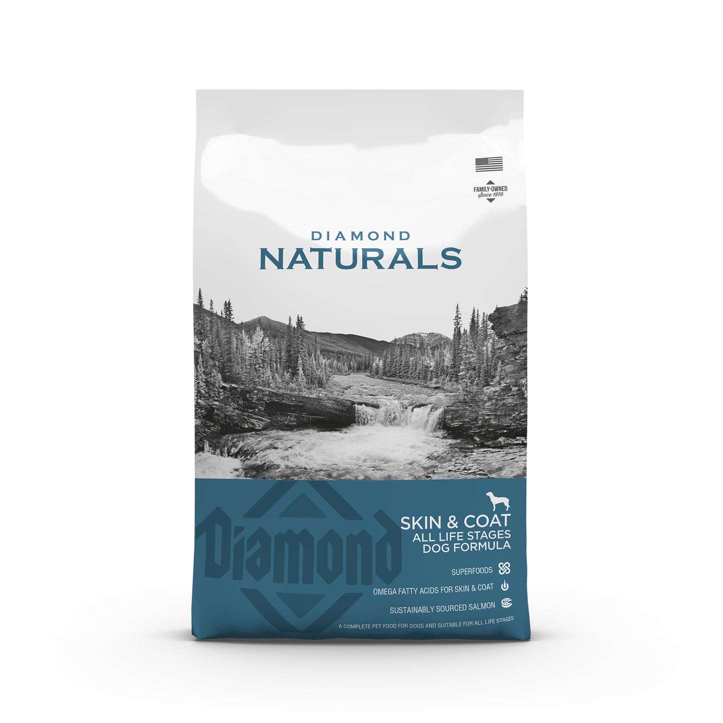 Diamond Naturals Skin and Coat All Life Stages Dog Formula Salmon and Potatoes