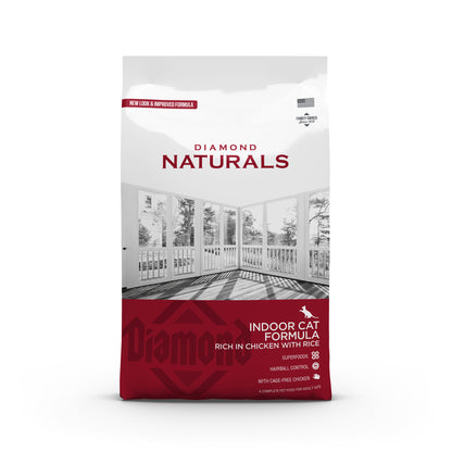Diamond Naturals Indoor Cat Formula Chicken and Rice