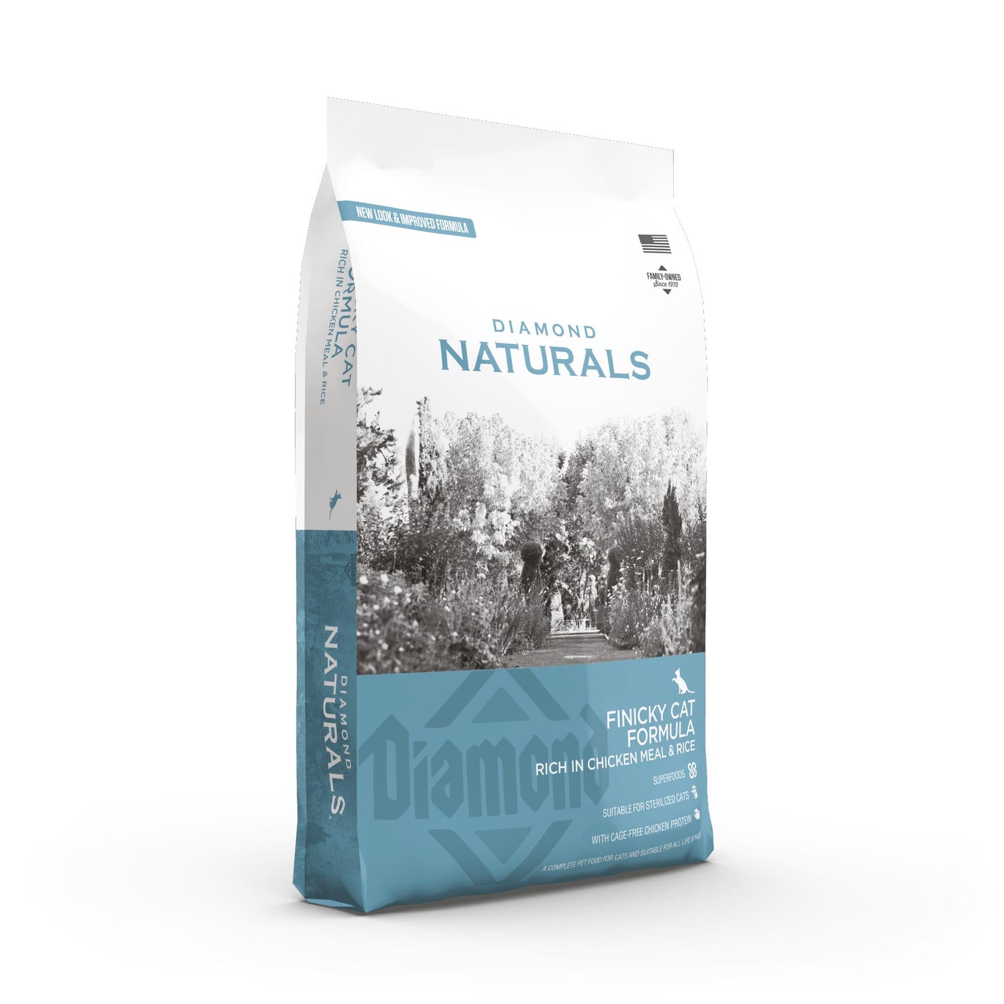Diamond Naturals Finicky Cat Formula Chicken Meal and Rice