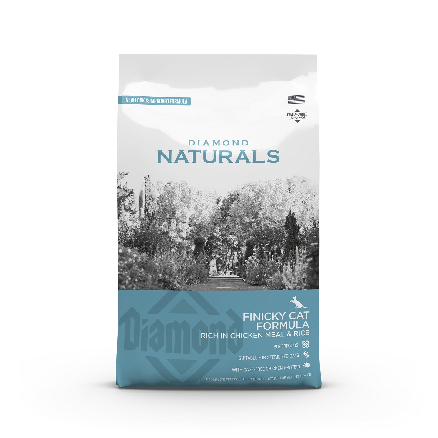 Diamond Naturals Finicky Cat Formula Chicken Meal and Rice