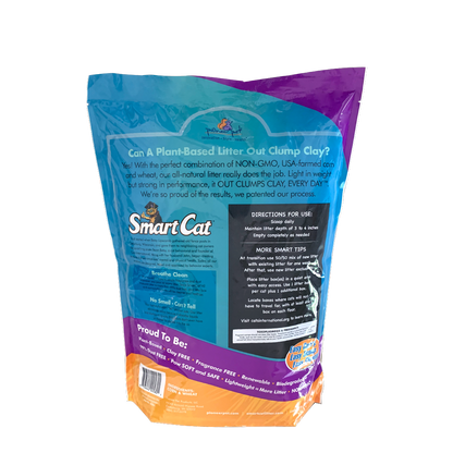 SmartCat All Natural Clumping Litter - 100% Corn and Wheat