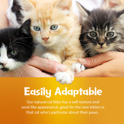SmartCat All Natural Clumping Litter - 100% Corn and Wheat