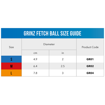 Rogz Grinz Fetch ball