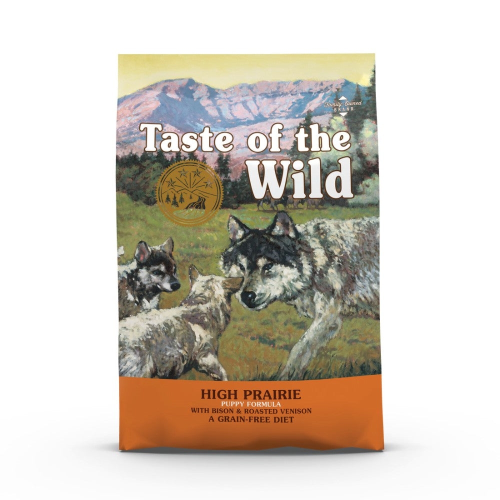 Taste of the Wild Canine High Prairie Puppy Formula – Bison & Roasted Venison