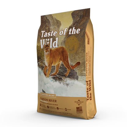 Taste of the Wild Feline Canyon River All Life Stages Formula – Trout & Smoked Salmon